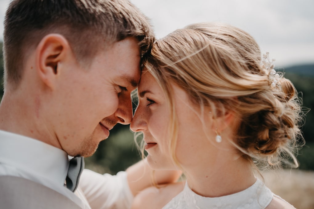 Hochzeit in der Altstadt von Bamberg, mit Trauung in einer historischen Kirche