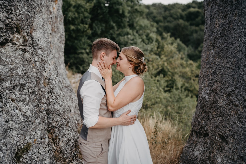 Hochzeit in der Altstadt von Bamberg, mit Trauung in einer historischen Kirche