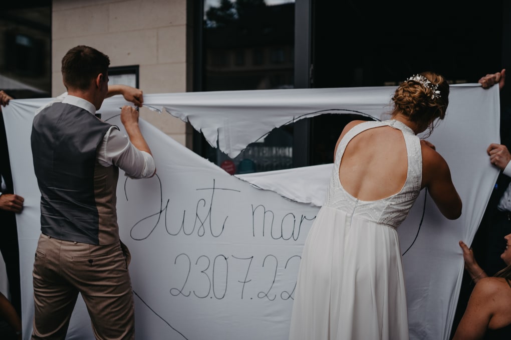 Hochzeit in der Altstadt von Bamberg, mit Trauung in einer historischen Kirche