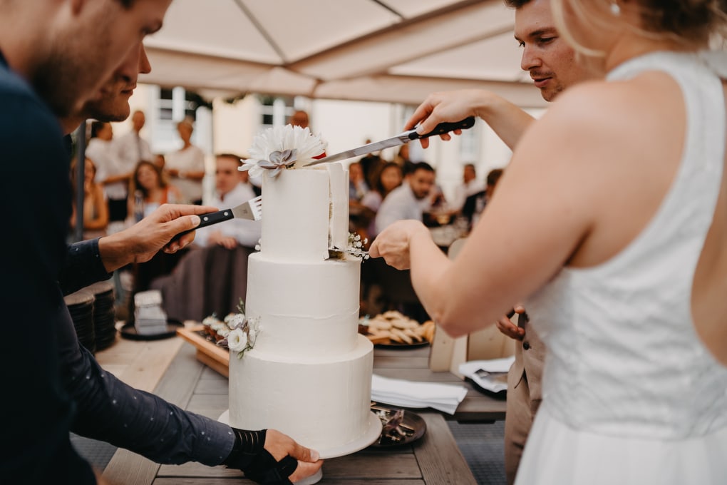 Hochzeit in der Altstadt von Bamberg, mit Trauung in einer historischen Kirche